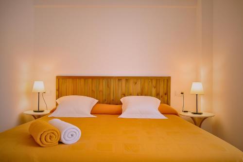 Postel nebo postele na pokoji v ubytování Casa con vista a las montañas - Cal Valeri