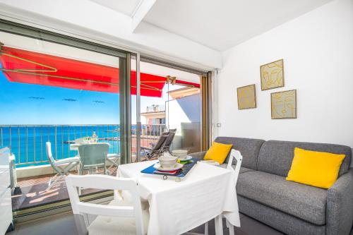 Studio front de mer avec parking privé