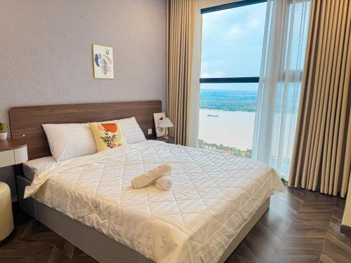 Postel nebo postele na pokoji v ubytování Cobena Home