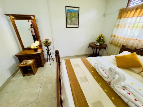 Cama o camas de una habitación en The Travellers Rest