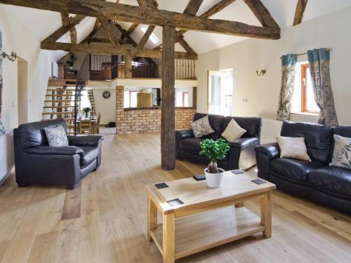 Posezení v ubytování Cefnaire Isaf