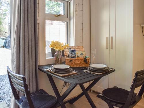 Χώρος καθιστικού στο Lama Lodge