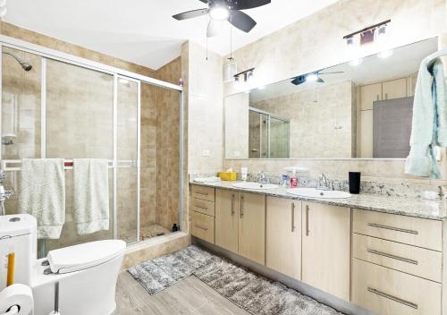 Koupelna v ubytování Zimline Oceanfront