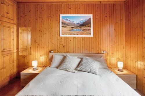 Ένα ή περισσότερα κρεβάτια σε δωμάτιο στο Un Posto al Sole