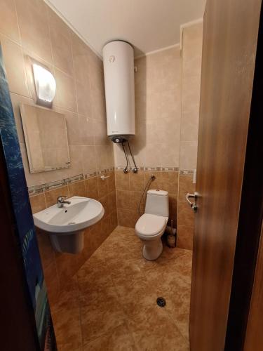 Et badeværelse på Бобс апартаменти 2