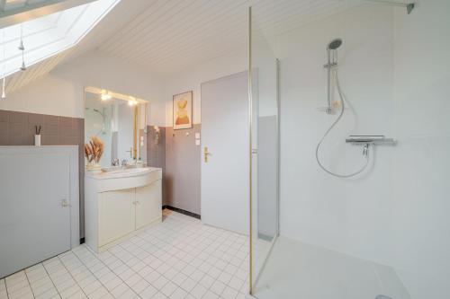 Koupelna v ubytování La Maison Paisible - Route des Vins