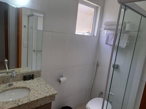 Ένα μπάνιο στο Lagoa Jardins com Café da Manhã e Parque Aquático Incluso