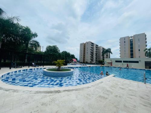 Πισίνα στο ή κοντά στο Suite Vista Azul Ricaurte