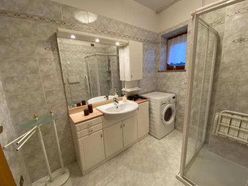 Koupelna v ubytování Casa alla Fontana