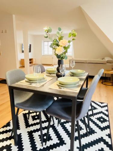 Χώρος καθιστικού στο City Stay Schwenningen