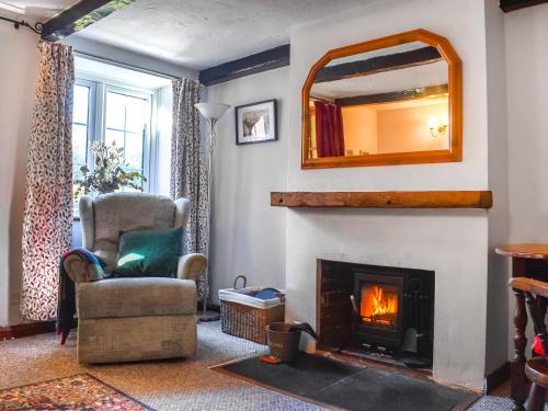 Et opholdsområde på Cherry Cottage