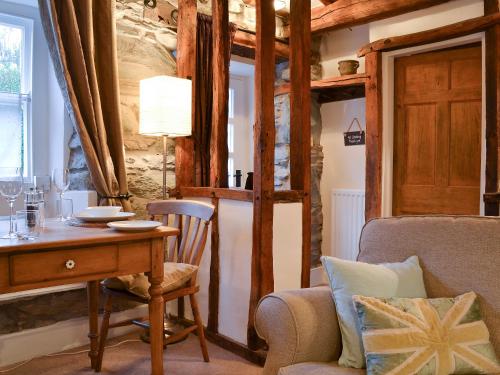 Posezení v ubytování Low White Stones