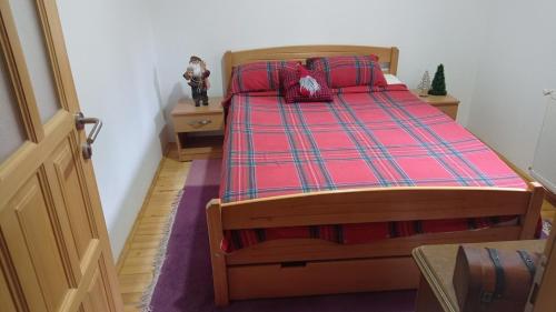 Postel nebo postele na pokoji v ubytování Forest Escape