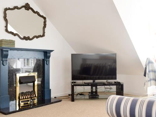 Μια τηλεόραση ή/και κέντρο ψυχαγωγίας στο Lindisfarne View