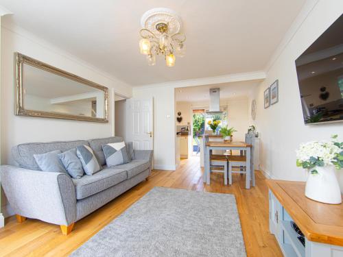 Posezení v ubytování Craig Y Nos