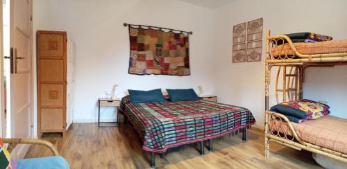 Postel nebo postele na pokoji v ubytování NaturAma