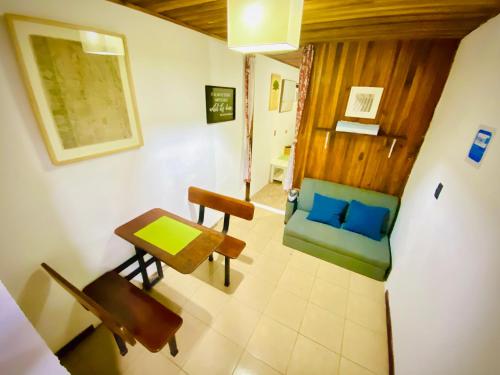 Χώρος καθιστικού στο Nomads Family Rooms, Fortuna Town