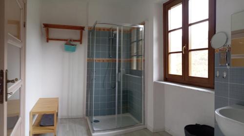 Koupelna v ubytování NaturAma