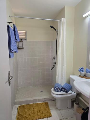 Ένα μπάνιο στο La baie de GOYAVE