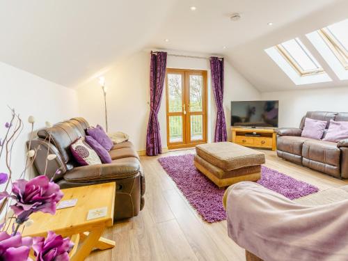 Posezení v ubytování Cwmhyfryd