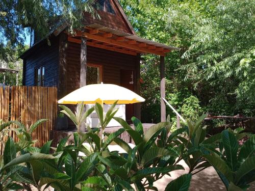 Zahrada ubytování TinyHouseLosAndes