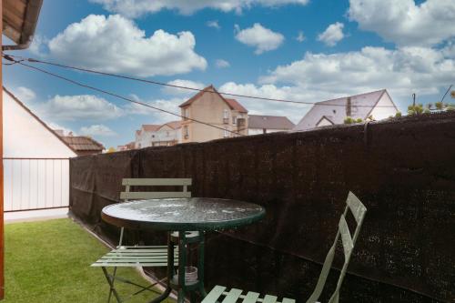 Patio nebo venkovní prostory v ubytování Appartement Cinéma Aéroport Orly - Parking gratuit & VTC