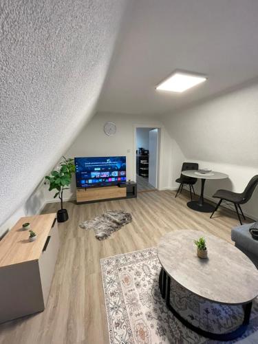 TV a/nebo společenská místnost v ubytování HarzRoots B