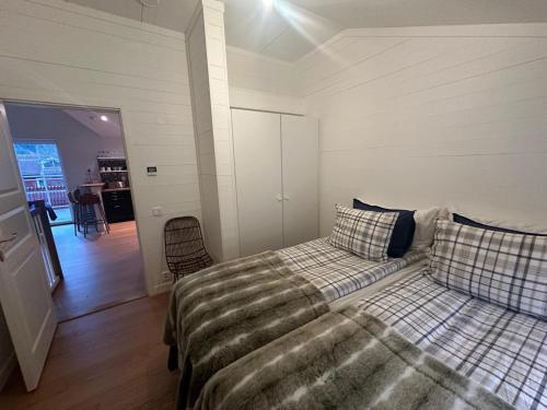 Postel nebo postele na pokoji v ubytování Bagargården7. bed & breakfast (Åre Bageri)