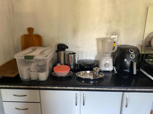 Kuchyň nebo kuchyňský kout v ubytování Mar e Sol