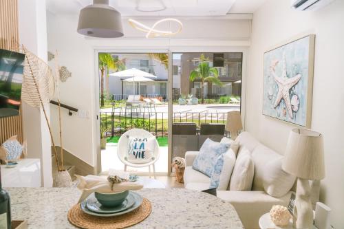 Posezení v ubytování Playa Caracol, Punta Chame