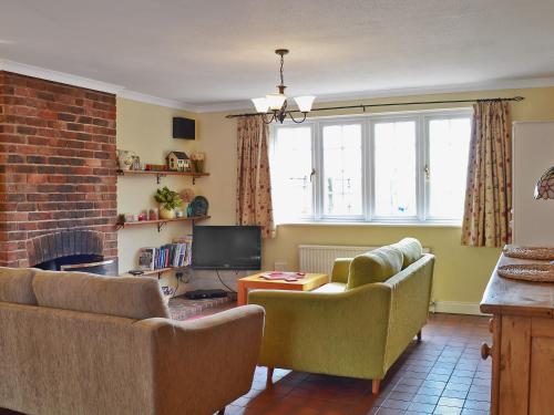 TV a/nebo společenská místnost v ubytování Cockle Warren