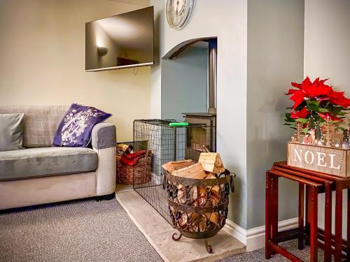 Posezení v ubytování Brynfields