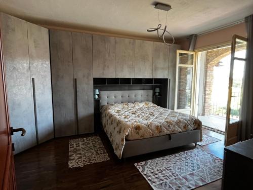 Giường trong phòng chung tại Colline Di Chieri