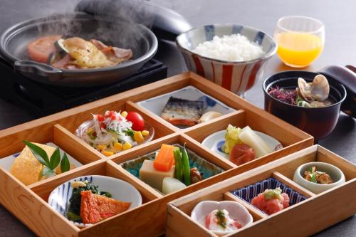 Comida en el ryokan o alrededores