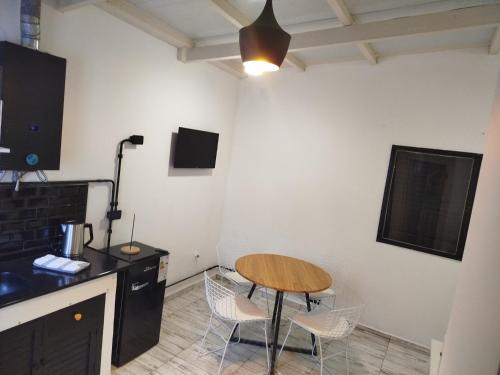 Kuchyň nebo kuchyňský kout v ubytování Casa Palihue por día