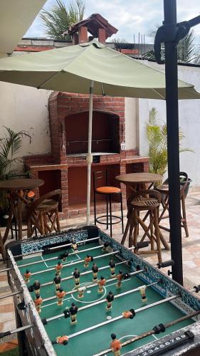 Πινγκ πονγκ στο Casa en playas ή εκεί κοντά