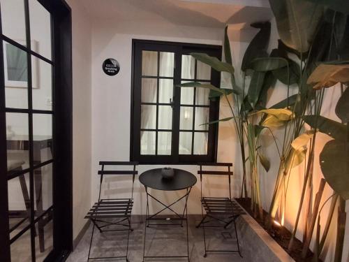 Posezení v ubytování Enjoy and relax living villa style at anggrek mas 2