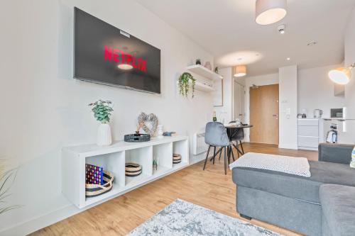 Гостиная зона в Modern comfortable hideaway