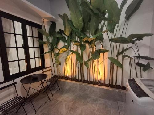 Posezení v ubytování Enjoy and relax living villa style at anggrek mas 2