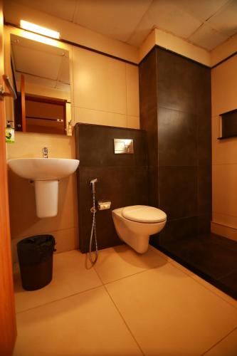 Koupelna v ubytování Bonita Banasura