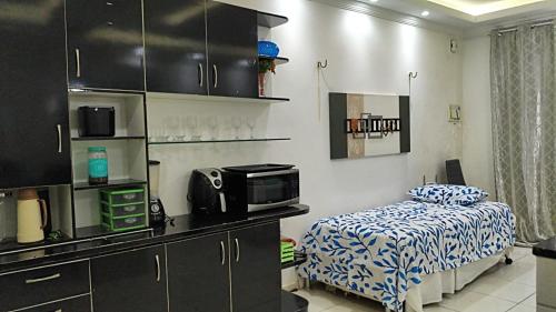 Kuchyň nebo kuchyňský kout v ubytování Morada Valentim Casa climatizada em Paracuru