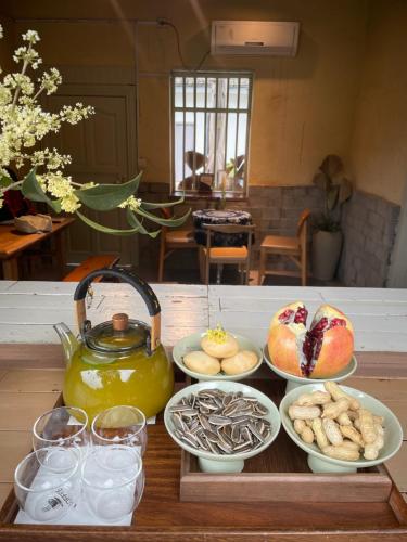 Jídlo v chaty nebo okolí