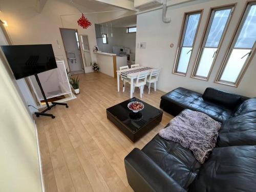 Kuchyň nebo kuchyňský kout v ubytování Kuzakura