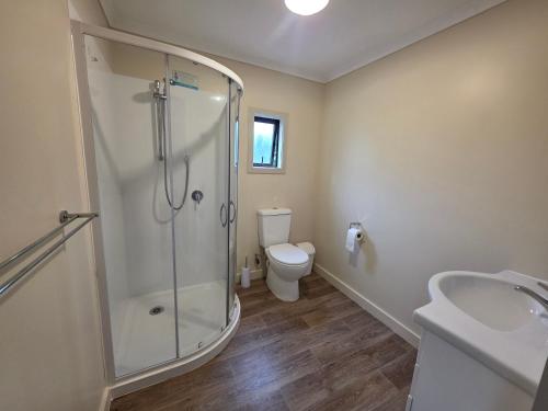 Vannituba majutusasutuses Saddleview Cottage-Horse and Trailer friendly