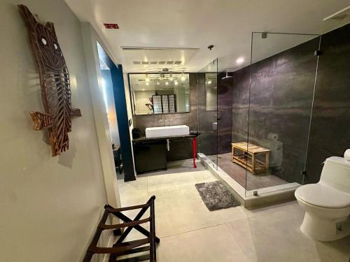 Ένα μπάνιο στο South Point Cozy Apartment