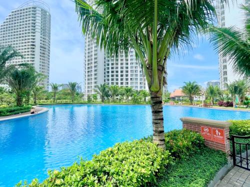 Bazén v ubytování STAR BAY Hotel Sihanoukville - កម្ពុជាត្រូវការសន្តិភាព nebo v jeho okolí