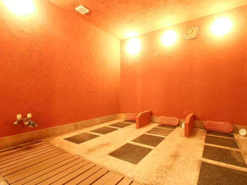 Ένα ή περισσότερα κρεβάτια σε δωμάτιο στο Meguminoyu