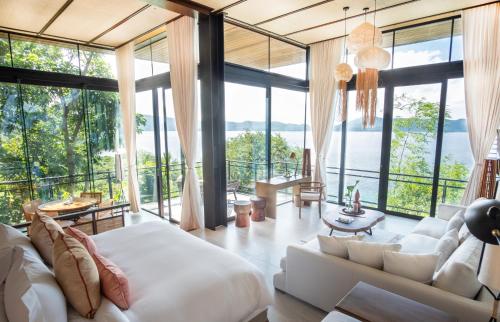 Χώρος καθιστικού στο Vivere Azure