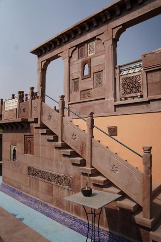 Bazén v ubytování Bungalow 2 Raikabagh nebo v jeho okolí