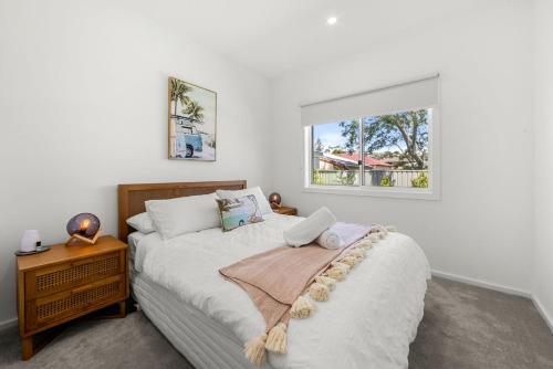 Voodi või voodid majutusasutuse AquaVista at Jervis Bay - 5 Mins Walk to Beach toas